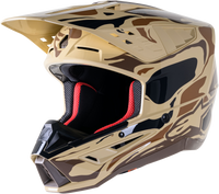 S M5 Mineral Helmet Dark Brown/Kangaroo Matte 2x