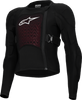 Bionic Plasma Lt Yth Protc Jkt Black/White Xl