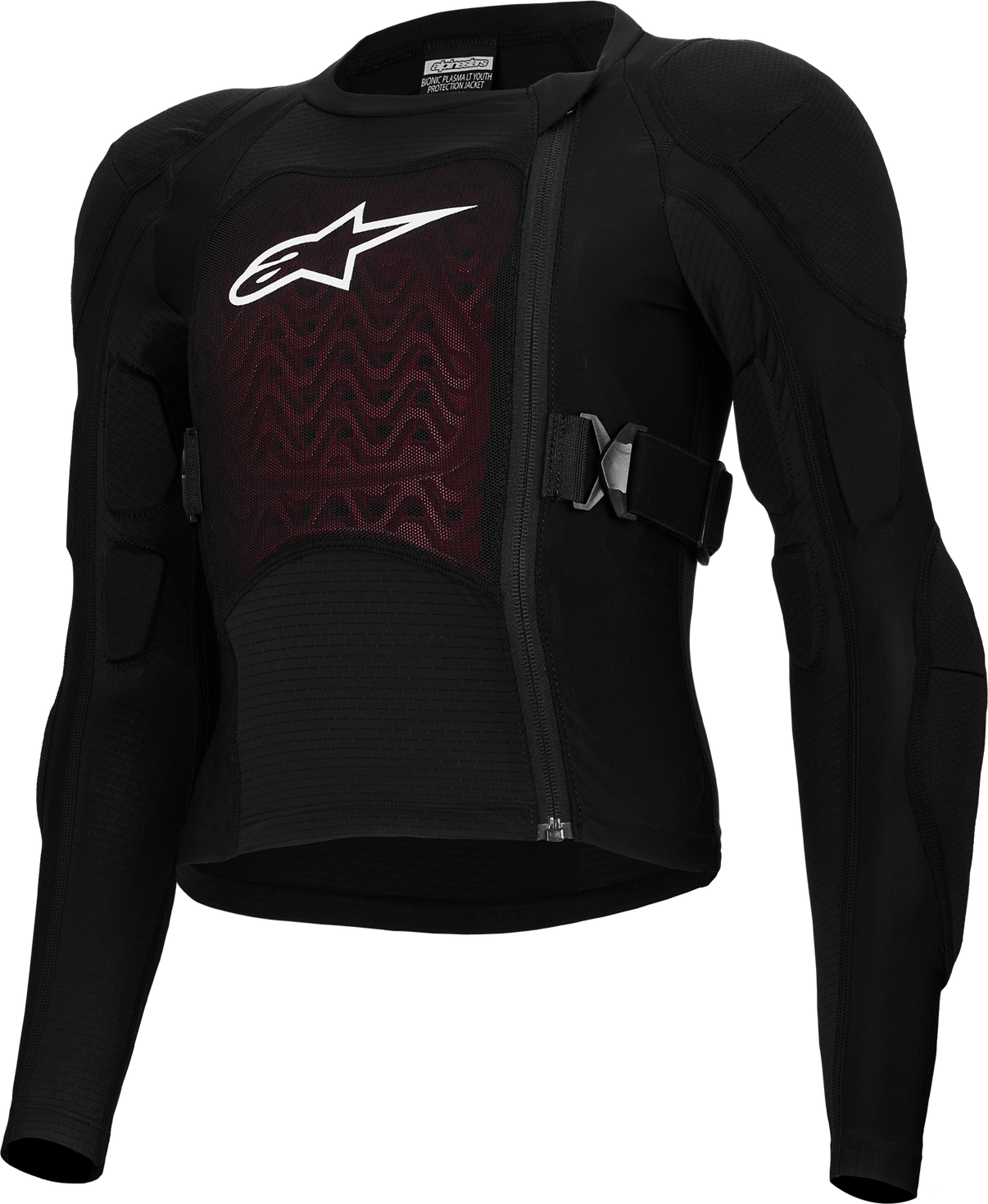 Bionic Plasma Lt Yth Protc Jkt Black/White Xl