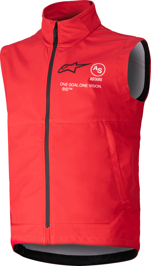 Youth Techstar Softshell Vest Bright Red Xl
