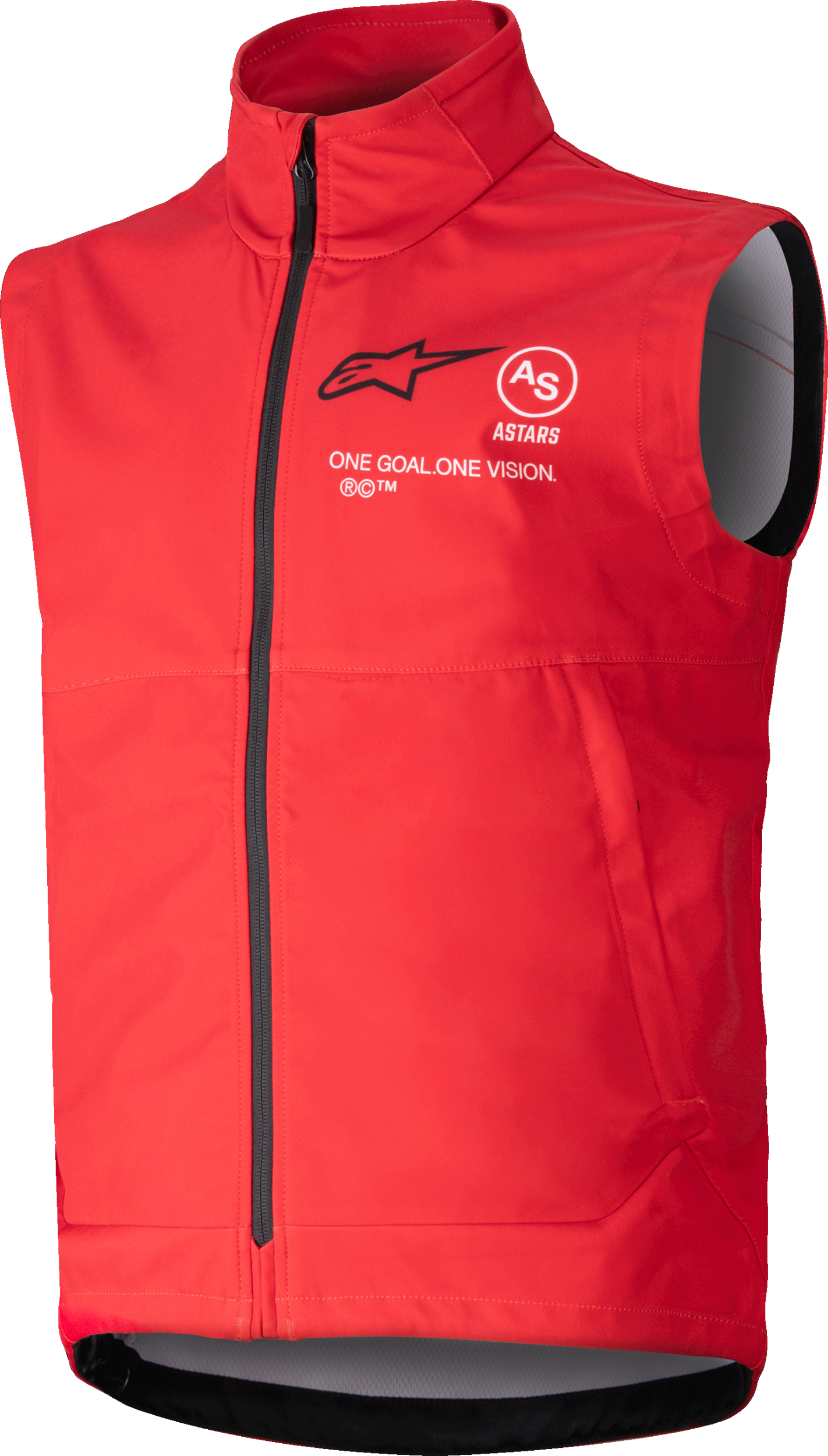 Youth Techstar Softshell Vest Bright Red Sm