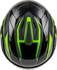 Md 01s Transistor Snow Helmet Black/Grey/Green 3x