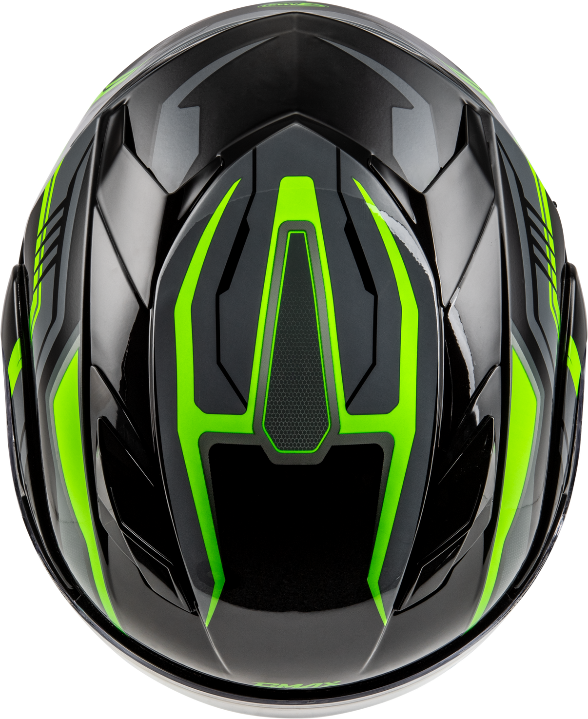 Md 01s Transistor Snow Helmet Black/Grey/Green 3x