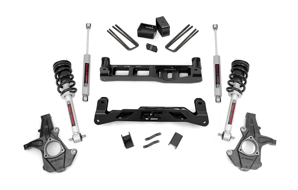 5 Inch Lift Kit | Cast Steel | N3 Struts | Chevy/GMC 1500 (14-17) | 24733