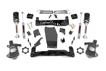 5 Inch Lift Kit | Alum/Stamp Steel | N3 Struts | Chevy/GMC 1500 (14-18 & Classic) | 22434