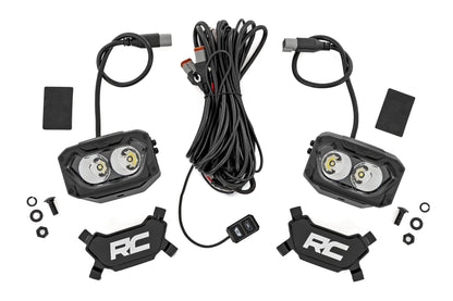 Rough Country | 5 Inch Light Pods | White/Amber DRL | Spot | Pair | 70117