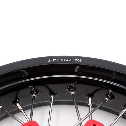 KKE 17 Inch Supermoto Spoke Alloy Wheels Rims For HONDA CRF250L 2013-2020