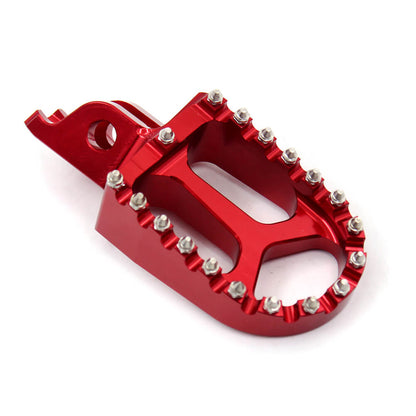 KKE CNC Aluminum Footpegs for HONDA/KAWASAKI Red/Blue/Green/Black/Silver