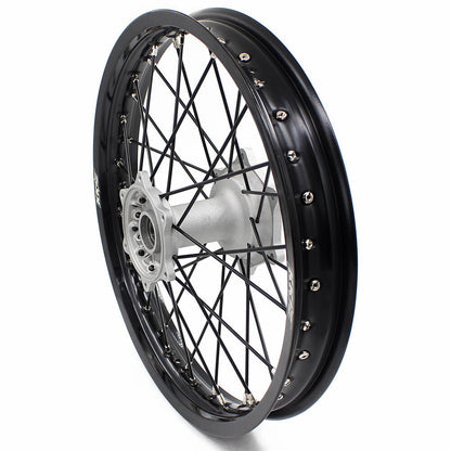 KKE 21 & 19 Casting MX Wheels for YAMAHA YZ250F 2001-2021 YZ450F 2003 Silver