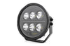Rough Country | Black Series Halo LED Light Pair | White/Amber DRL | 6.5 Inch | Round | 70805B