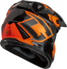 Mx 96 Splinter Helmet Black/Orange Xs