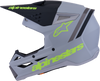 Sm3 Radium Helmet Gry/Blk/Ylw Fluo Matt Lg