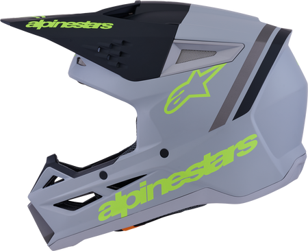 Sm3 Radium Helmet Gry/Blk/Ylw Fluo Matt 2x