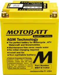 Battery Mbtx14au Sealed Factory Activated