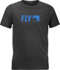 Fly Youth Primary Tee Charcoal Yx
