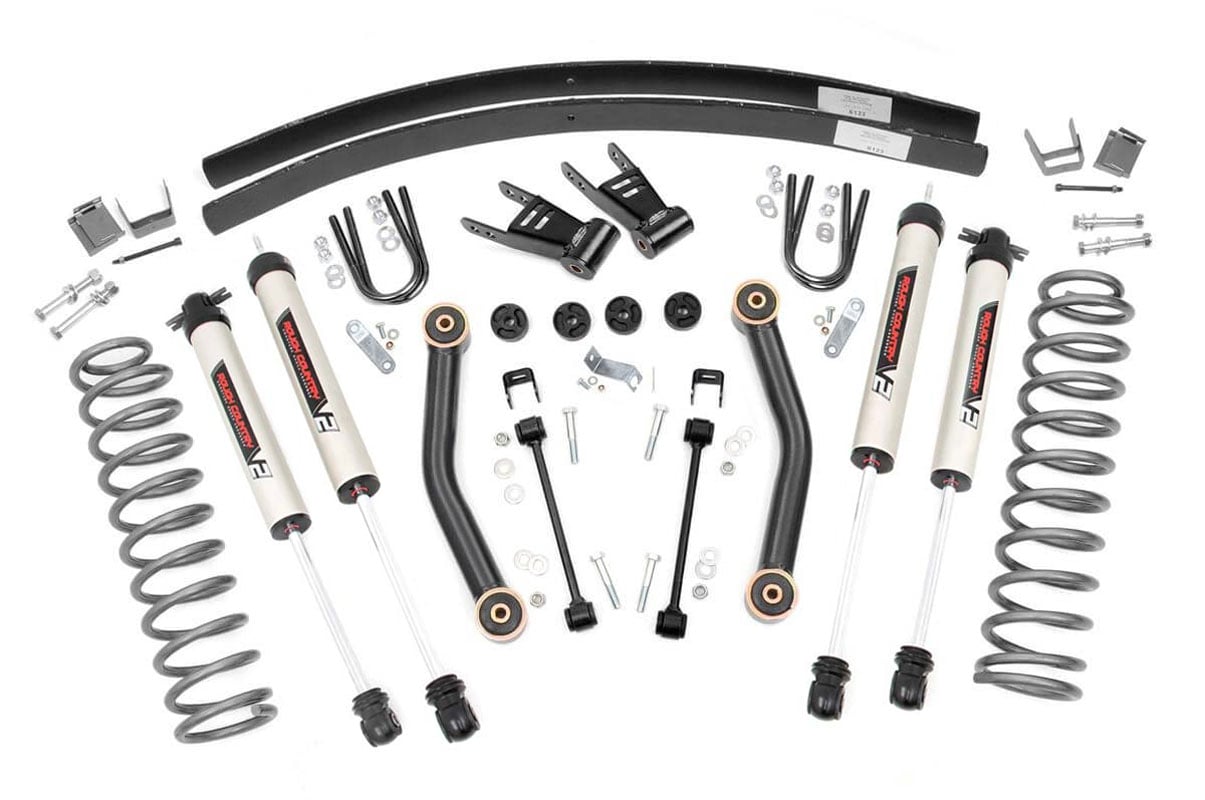 4.5 Inch Lift Kit | V2 | Rear AAL | Jeep Cherokee XJ 2WD/4WD (1984-2001) | 62370