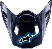 S M10 Tld Visor Ed25 Dark Blue Glossy