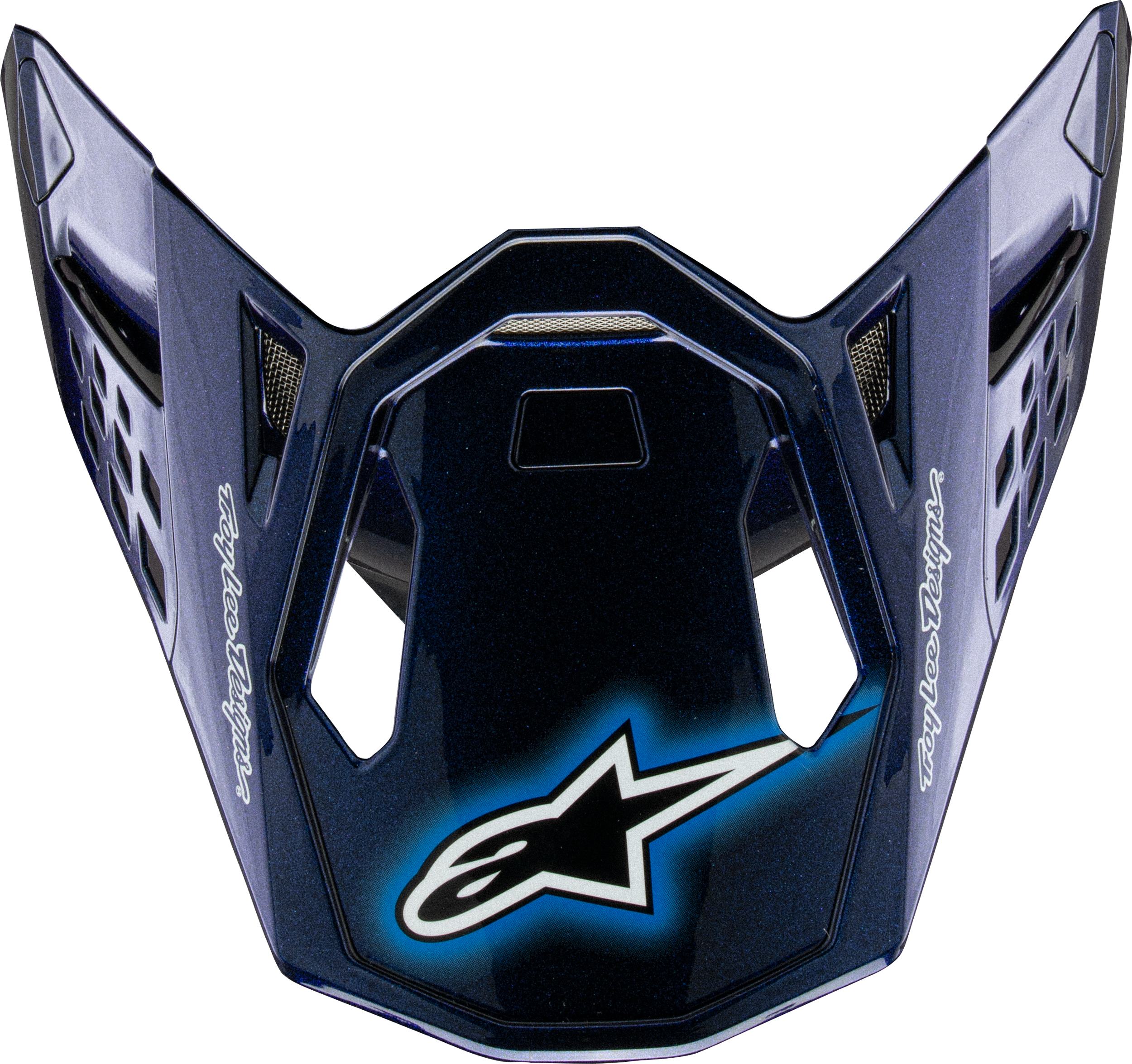 S M10 Tld Visor Ed25 Dark Blue Glossy