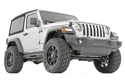 Rough Country | 3.5 Inch Lift Kit | Adj LCA | FR D/S | M1R | Jeep Wrangler JL 4WD (2024-2026) | 91844