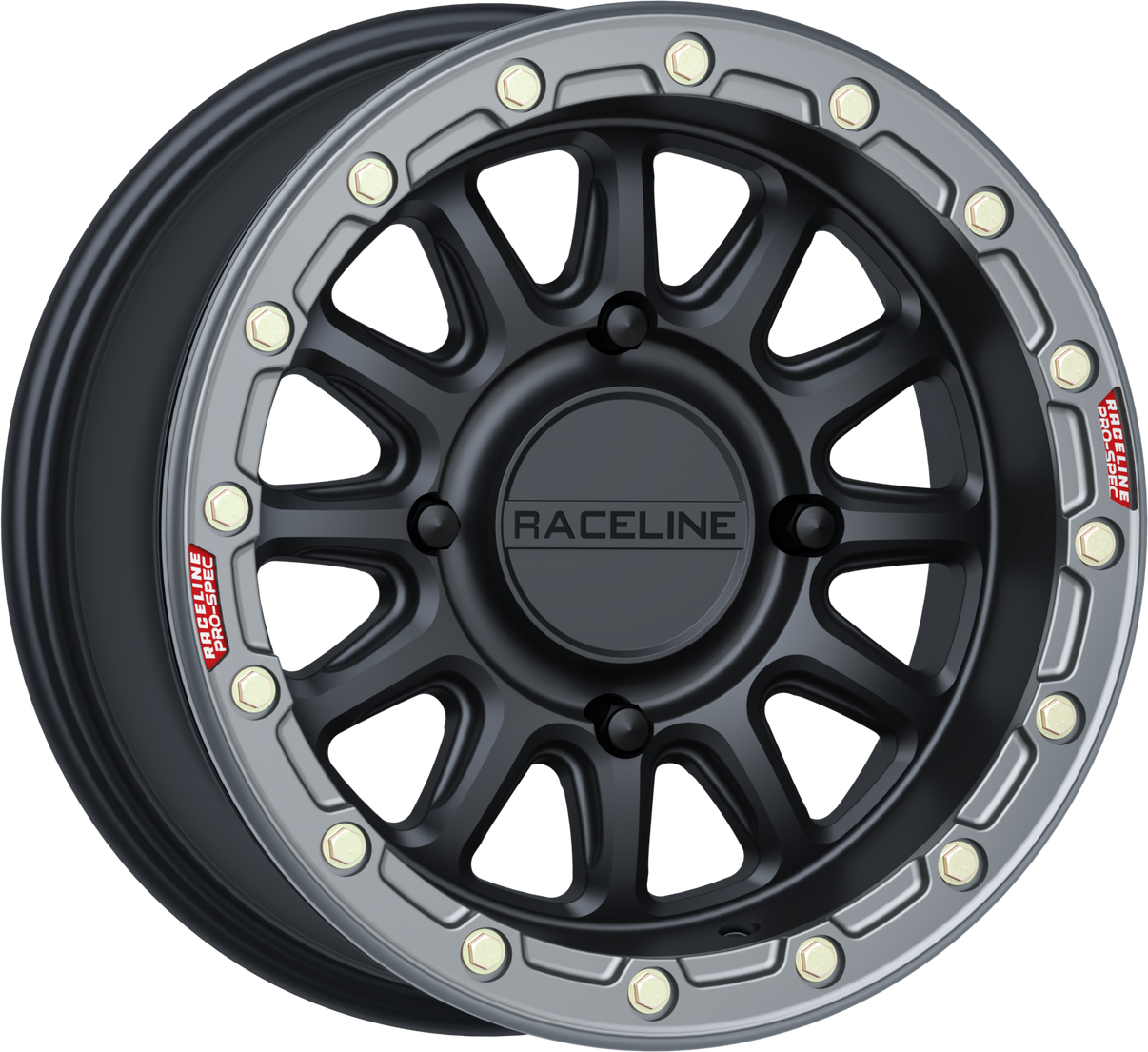 Alpha Wheel 4/156 Blk/Gunmetal 15x7 (+10mm)
