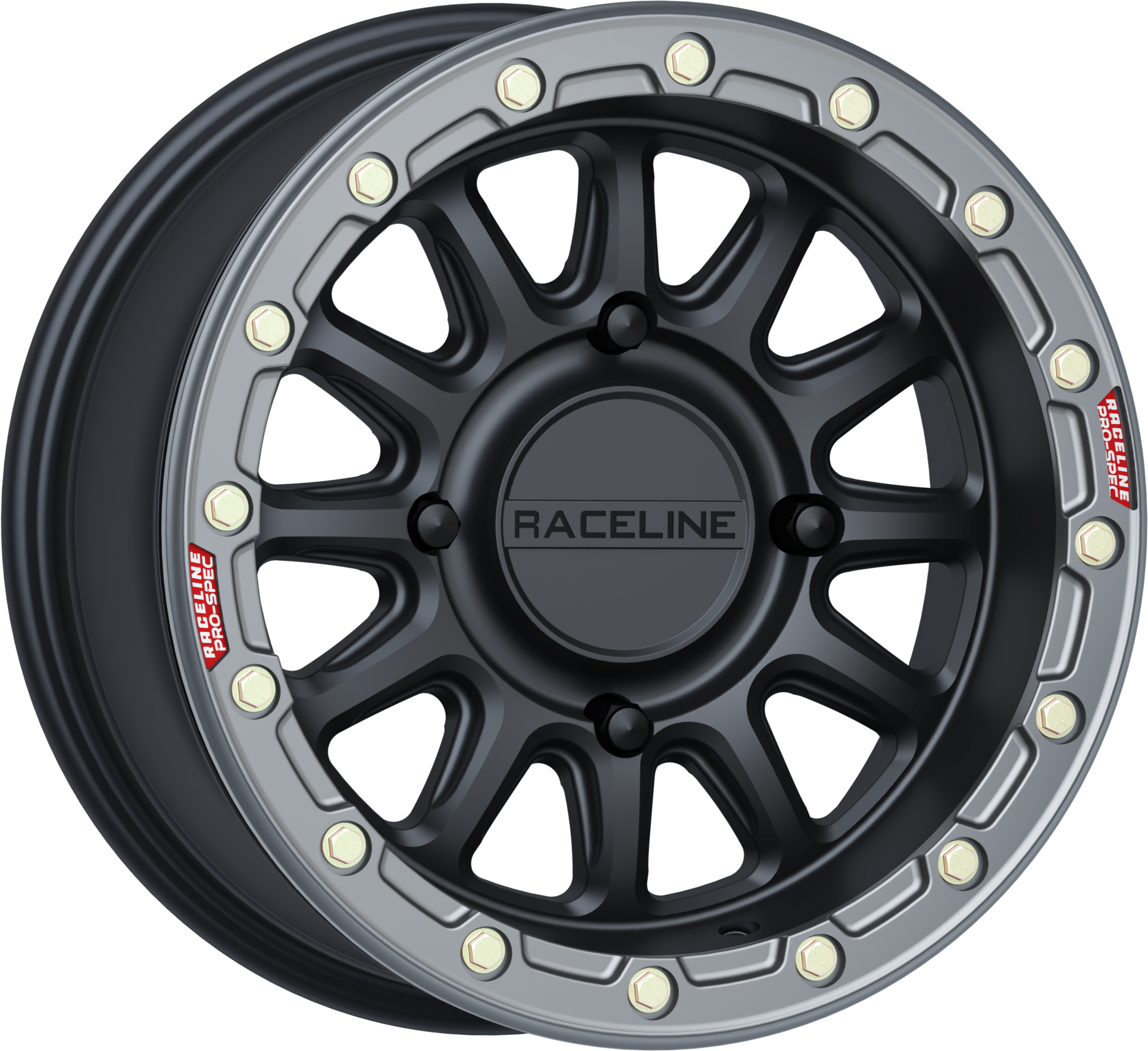 Alpha Wheel 4/156 Blk/Gunmetal 15x7 (+10mm)