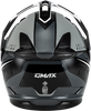 Gm 11 Decima Helmet Black/Grey/White Sm
