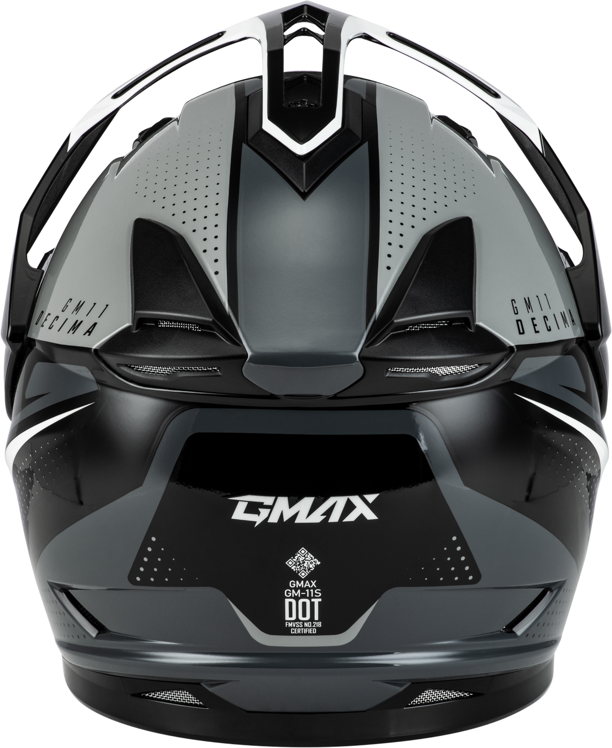 Gm 11 Decima Helmet Black/Grey/White Xl