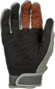 Youth F 16 Gloves Grey/Orange Yxs