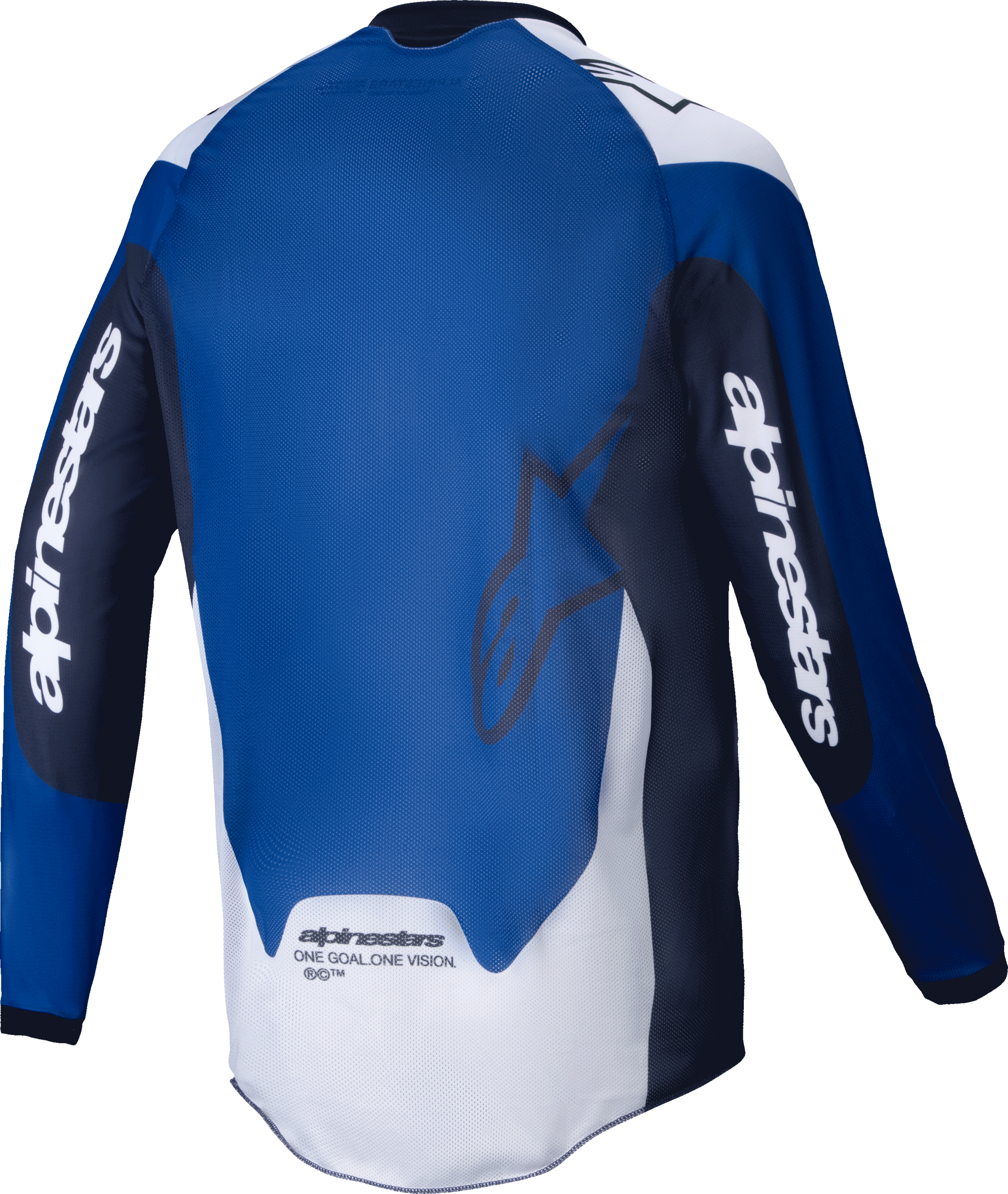Pro Dura Jersey Navy/Bright Blue/White Lg