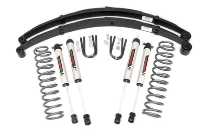 3 Inch Lift Kit | RR Springs | V2 | Jeep Cherokee XJ 2WD/4WD (1984-2001) | 63070