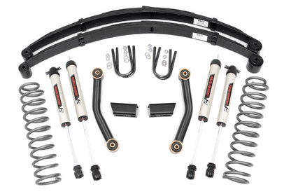 3 Inch Lift Kit | Series II | RR Springs | V2 | Jeep Cherokee XJ (84-01) | 630X70