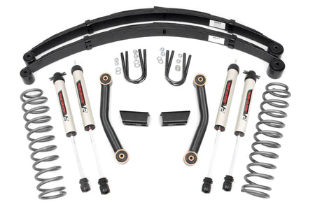 3 Inch Lift Kit | Series II | RR Springs | V2 | Jeep Cherokee XJ (84-01) | 630X70