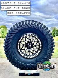HOSTILE GLAMIS H333 BEADLOCKS BLADE CUT ON OBOR ROC SCRAPER