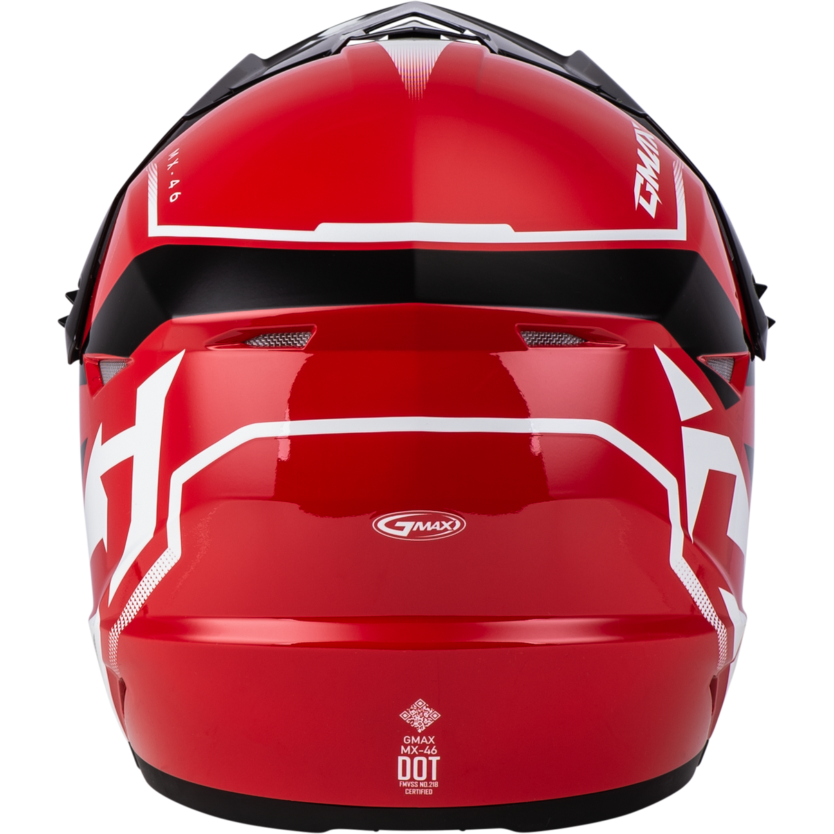 Mx 46 Compound Helmet Red/Black/White 2x