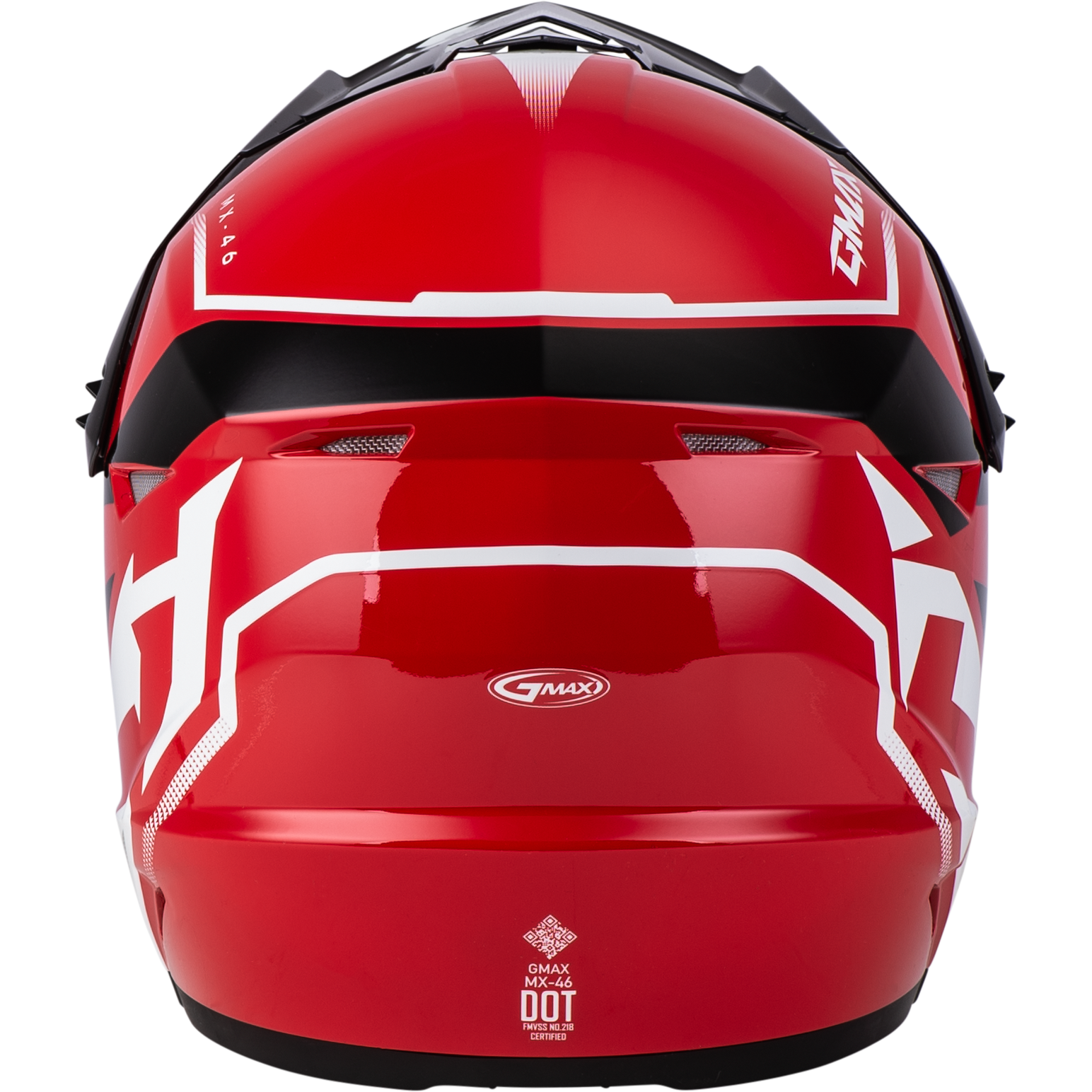Mx 46 Compound Helmet Red/Black/White Xl
