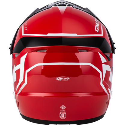 Mx 46 Compound Helmet Red/Black/White Xl