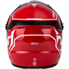 Mx 46 Compound Helmet Red/Black/White Lg