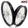 KKE 21 & 18 Enduro Rims for KTM EXC EXC-F EXC-W 125-530CC 2003-2025 Silver&Black