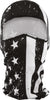 Balaclava Polyester Black White Flag