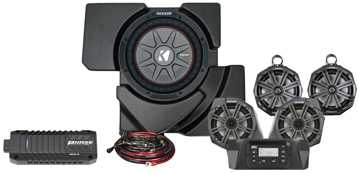 5 Speaker Plug And Play Kit Kicker
