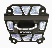 Rear Differential Plate With Hook Black Pol