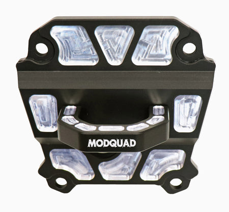 Rear Differential Plate W/Hook Black Pol