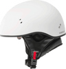 Hh 65 Half Helmet Naked Matte White Lg