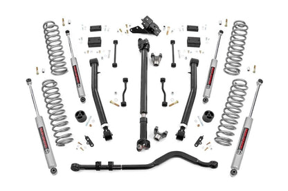 3.5 Inch Lift Kit | Adj Lower | FR D/S | Jeep Wrangler JL 4WD (2018-2023) | 62830