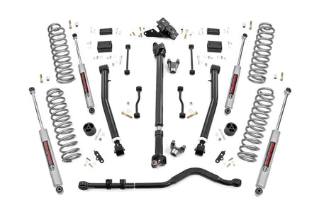 3.5 Inch Lift Kit | Adj Lower | FR D/S | Jeep Wrangler JL 4WD (2018-2023) | 62830
