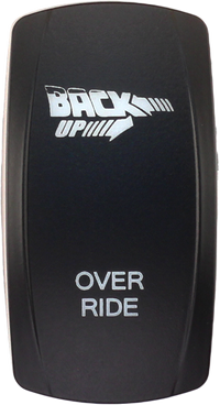 Dash Switch Rocker Face Back Up Over Ride