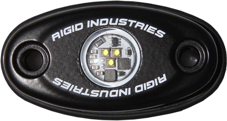 Rigid Industries A-Series Light - Black - High Strength - Red