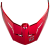 Md 74 Visor W/Screws Striker Blk/Grey/Red Metallic