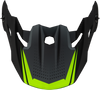 Mx 96 502 Visor W/Screws Matte Grey/Hi Vis
