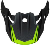 Mx 96 502 Visor W/Screws Matte Grey/Hi Vis
